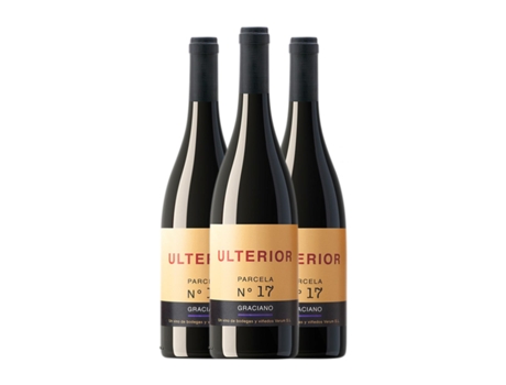 Vinho VERUM Ulterior Parcela 17 Graciano Vino de la Tierra de Castilla (0.75 L - 3 Unidades)