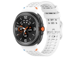 Pulseira Para Samsung Galaxy Watch 8 / 8 Classic - Silicone Com Fivela De Escada