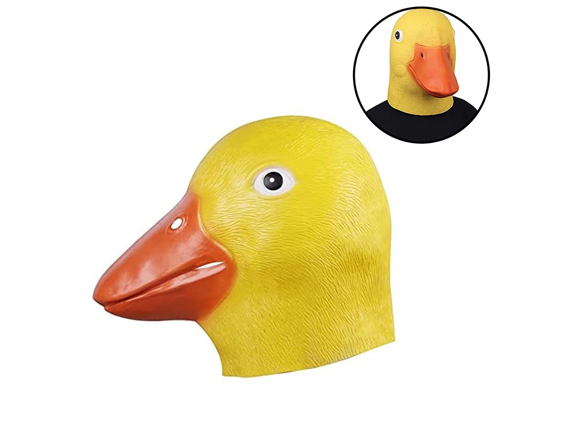 Máscara Facial De Látex Com Design Engraçado E Fofo Para Adultos, Acessório Para Festa À Fantasia De Halloween, Carnaval, Raves, Acessório De Cosplay