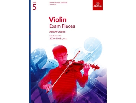 Livro violin exam pieces 2020-2023, abrsm grade 5, score & part de abrsm (inglês)