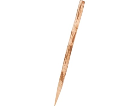 Pacote De 6 Estacas Madeira Avelã 90cm Com Ponta Afiada 6 7cm Ogrodzenia Wiklinowe