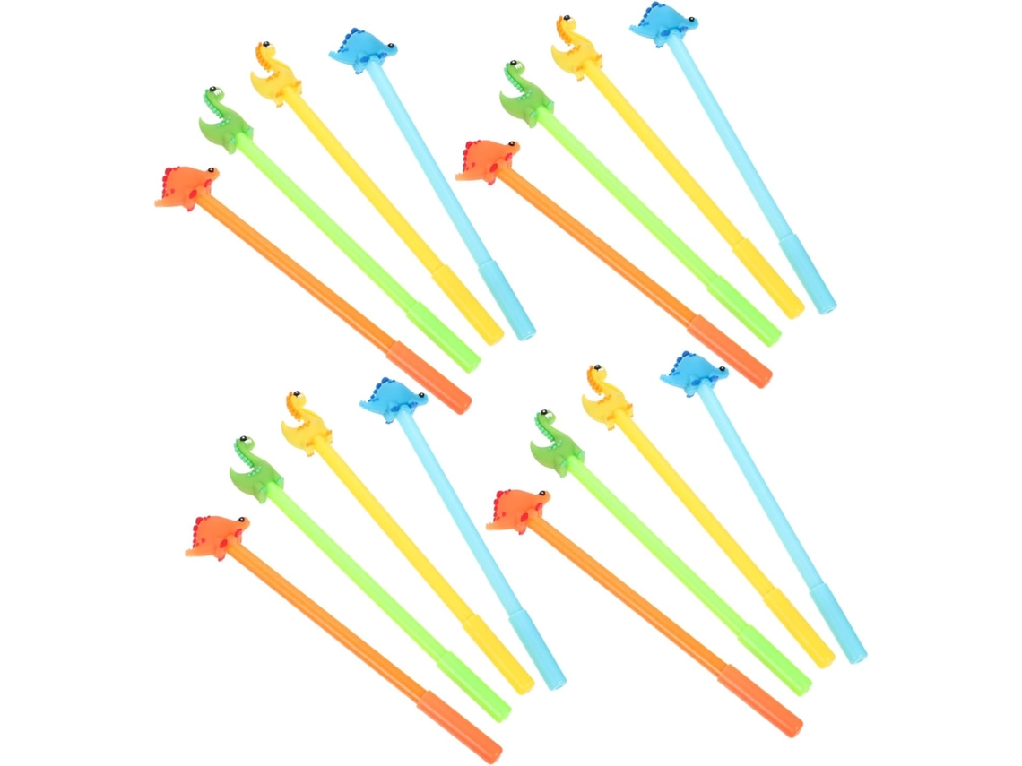 Conjunto De 16 Canetas Em Gel Com Desenhos Animados, Ideais Para