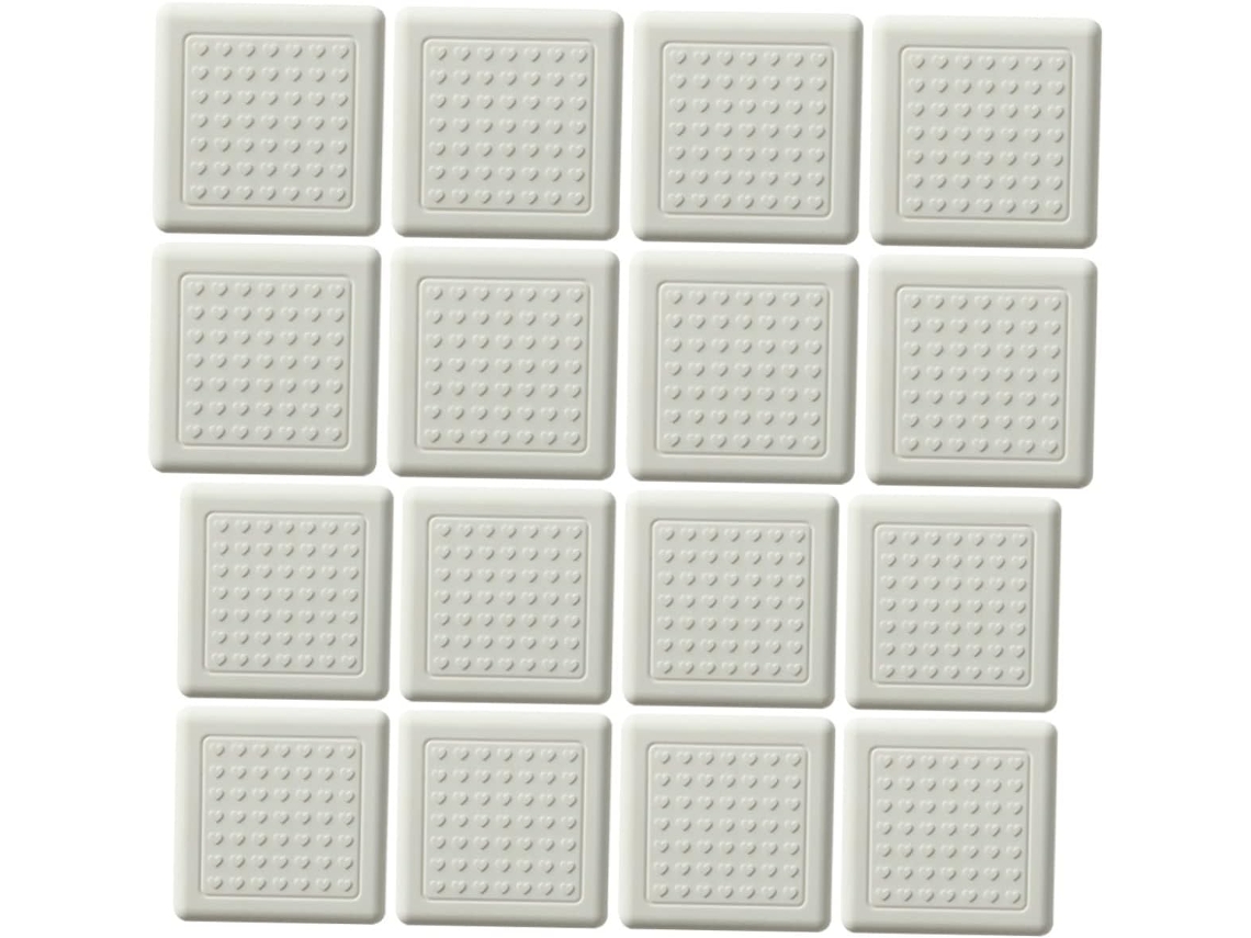 Conjunto De 16 Protetores Silicone Para Pés Cadeiras, Autoadesivos E Resistentes Ao Desgaste, Ideais Para Proteger Seus