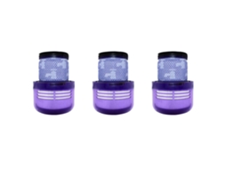 Conjunto De 3 Filtros Laváveis Para Aspirador De Pó Digital V10 Slim - Peças De Reposição E Acessórios_ptg