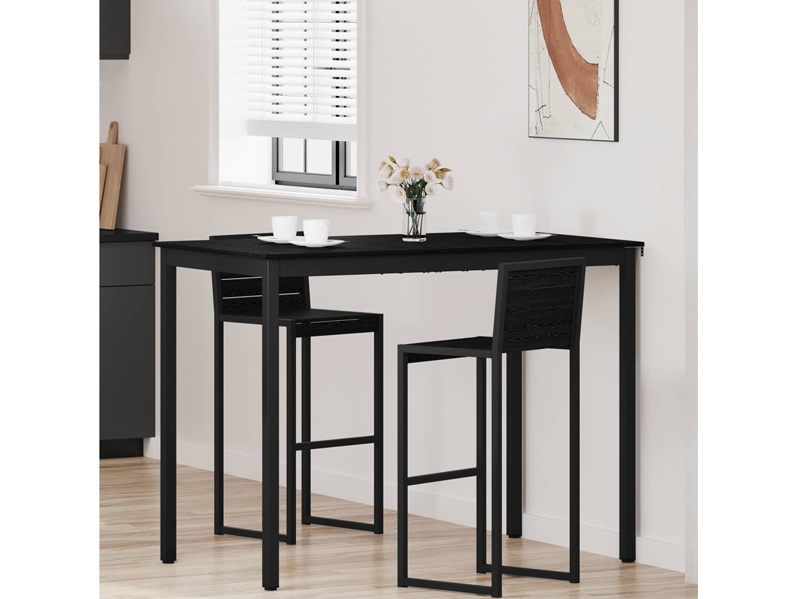Vidaxl Mesa De Bar Em Pé Madeira Processada