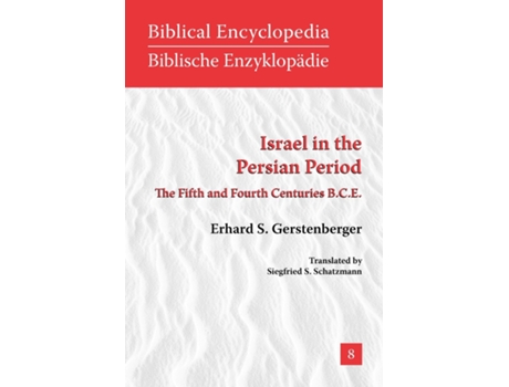 Livro Israel In The Persian Period De Erhard Gerstenberger (inglês)
