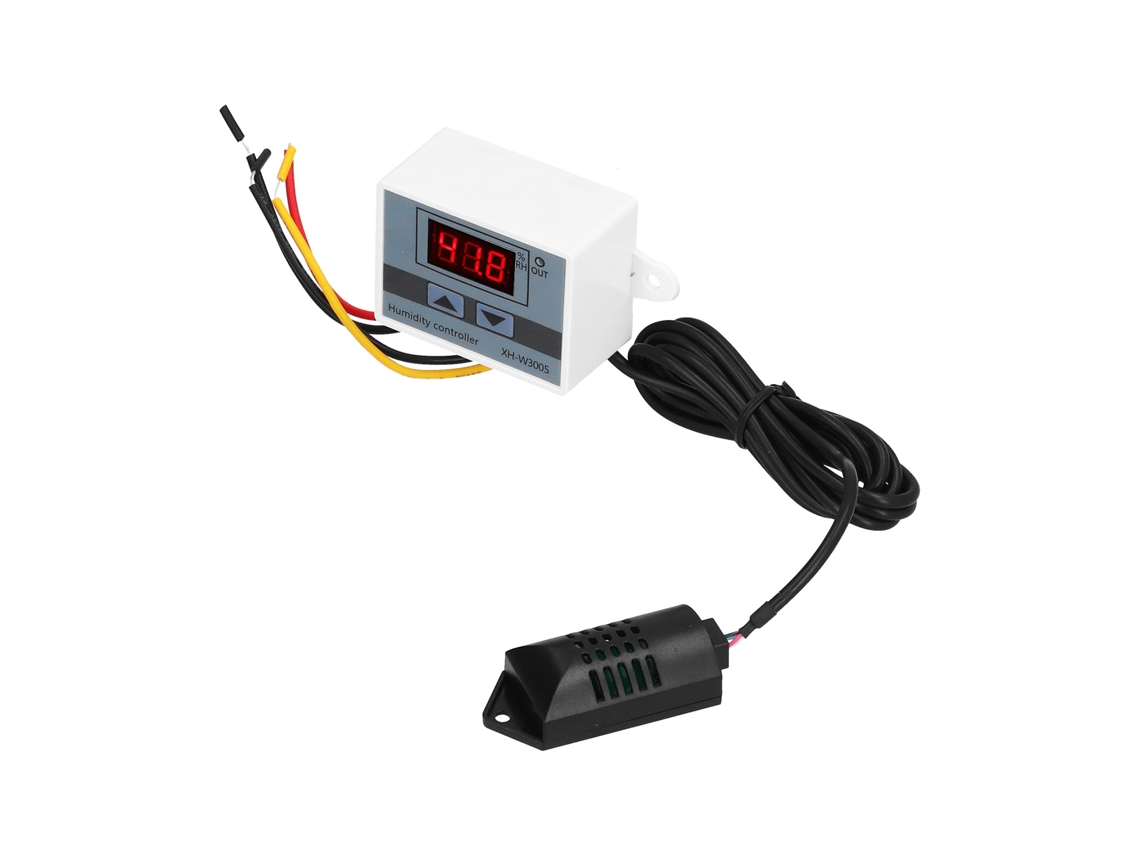 Laxiscreed Controlador De Humidade Digital Com Display Led E Sensor De Humidade