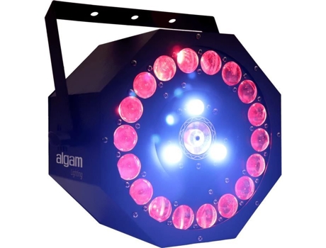 Algam Lighting Sunflower Combo 3 em 1 Sol, Estroboscópio, Laser Alga Maris