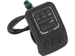 Componentes Elétricos De Iluminação Led, Tela Em Abs, Excelente Acabamento Para Bicicletas E Scooter Gokoco