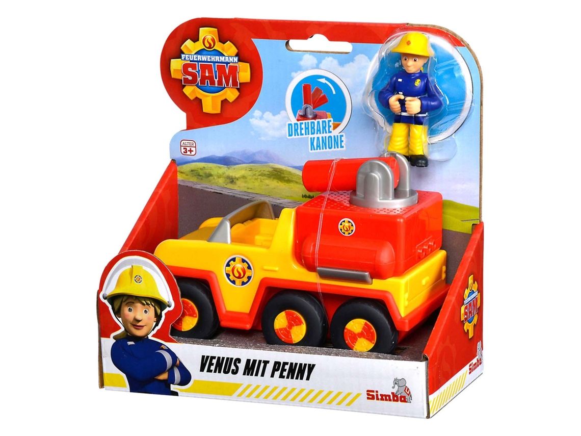 Caminhão De Bombeiros Simba Sam Venus Com Figura Da Jenny