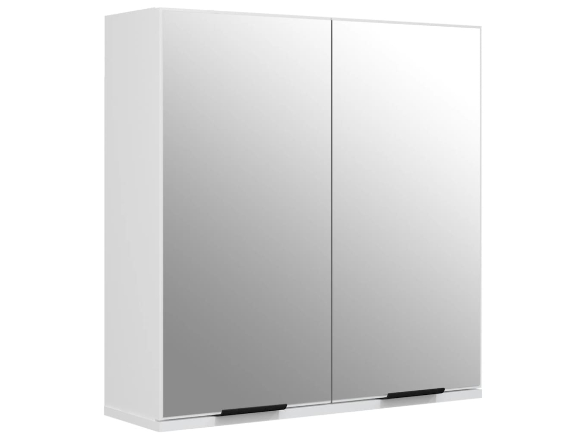 Bathroom Mirror Cabinet, Bathroom Mirror Cabinets Vidaxl Branco Madeira Processada (n/a)