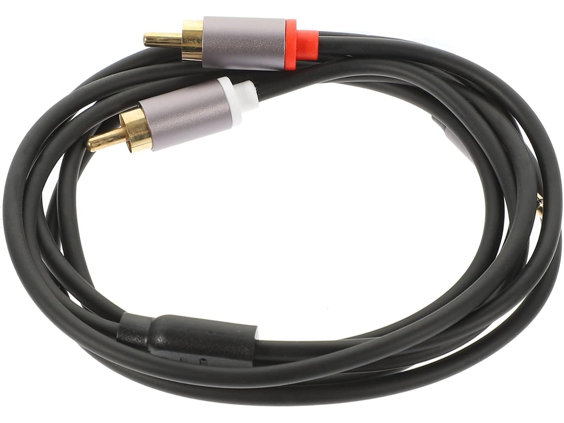 Cabo De Áudio Duplo Para Smartphone, Pc E Amplificador, Compartilhamento Estéreo Flexível.