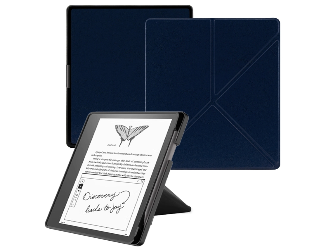Elysve Capa Protetora Para Leitor Kobo Libra Scribe 10, 2 Polegadas Azul Escuro