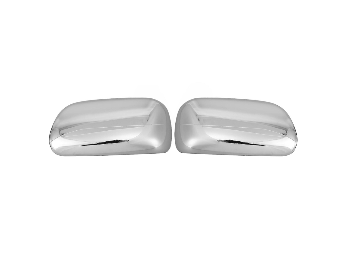 2pcs Capa De Espelho Retrovisor Lateral Abs Cromado Para Corolla/vios