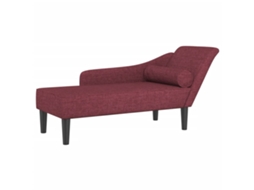 Chaise Lounge, Chaise Lounges Vidaxl Vermelho Veludo
