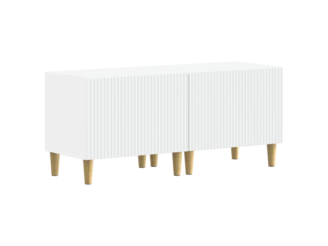 Vidaxl Gabinete Para Tv Branco Derivados De Madeira