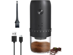 Moedor De Café Elétrico Recarregável Via Usb, Portátil, Para Grãos De Café, Especiarias E Nozes, Ideal Para Cozinha, Casa, Escritório E Viagens