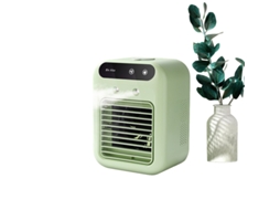 Laxiscreed Ventilador De Mesa Com Ar Condicionado, Umidificador E Frio, Usb E Água Fria Para Conforto