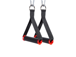 Alça para Faixa de Resistência 1 Par Antiderrapante Ergonômica para Academia AQUAFORGE