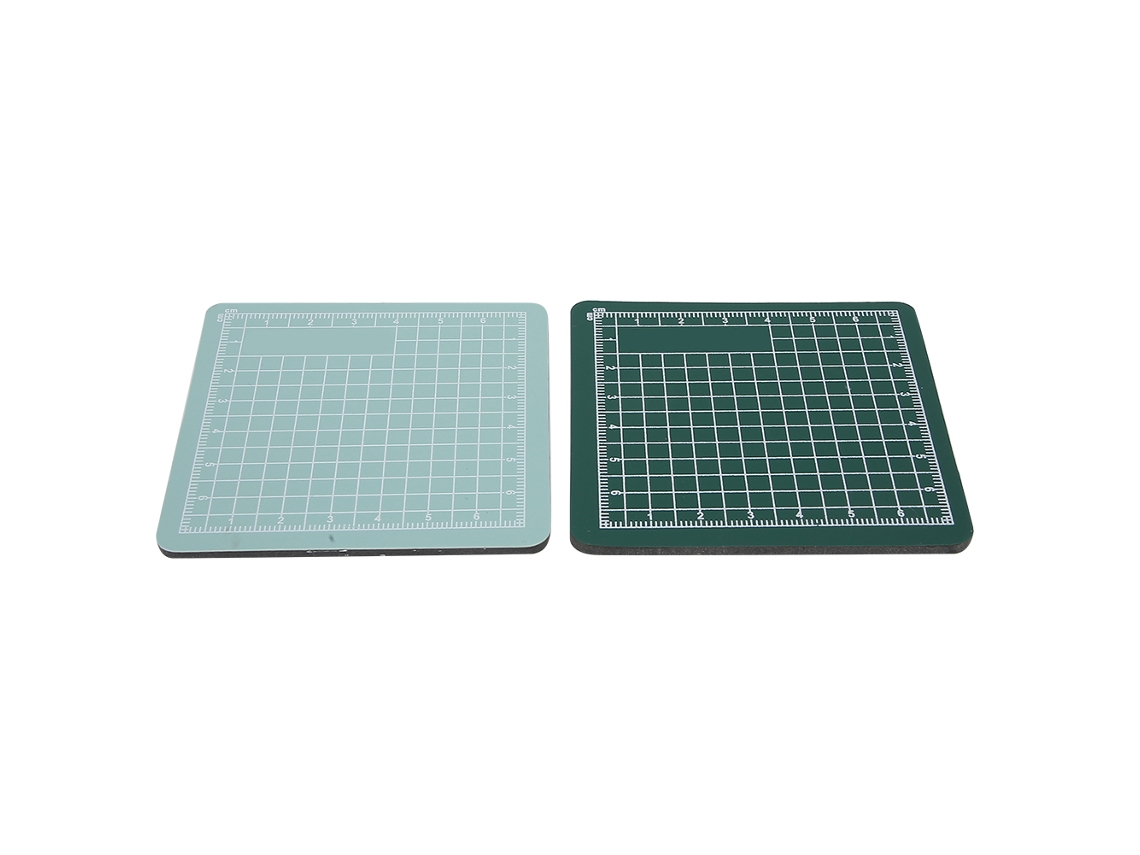 Mini Tapetes De Corte De 8 X 8 Cm, Autocolantes, Antideslizantes, De Pvc, Para Artesanato, Para Cortar Papel.