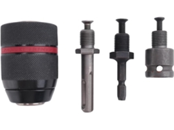 Mandril Sem Chave De 1,5 A 13 Mm, 20unf, Com Encaixe 1/4" E Para Quadrado 1/2"
