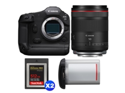 Eos R1 + Rf 50mm F/1.4 L Vcm + 2 Sandisk 512gb Extreme Pro Cfexpress Type B + Canon Lp e19 + Ebook “20 Dicas para Fotos Que Impressionam” CANON