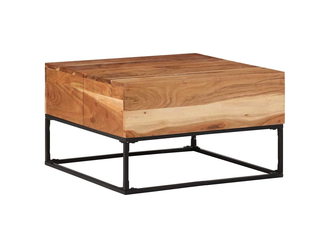 Coffee Table, Coffee Tables Vidaxl Marrom Madeira (68 X 68 X 41 Cm)