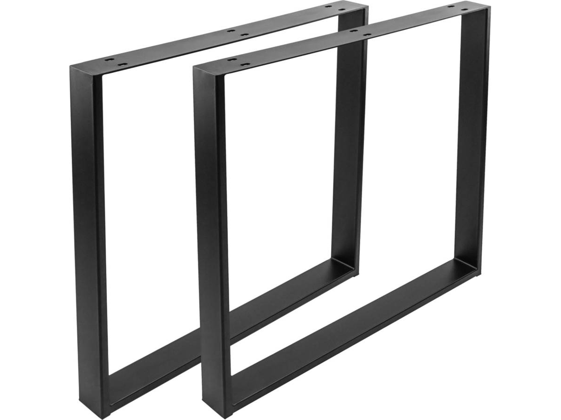Conjunto de 2 Pernas de Mesa PRIMEMATIK.COM IP01100 (80x8x73cm)