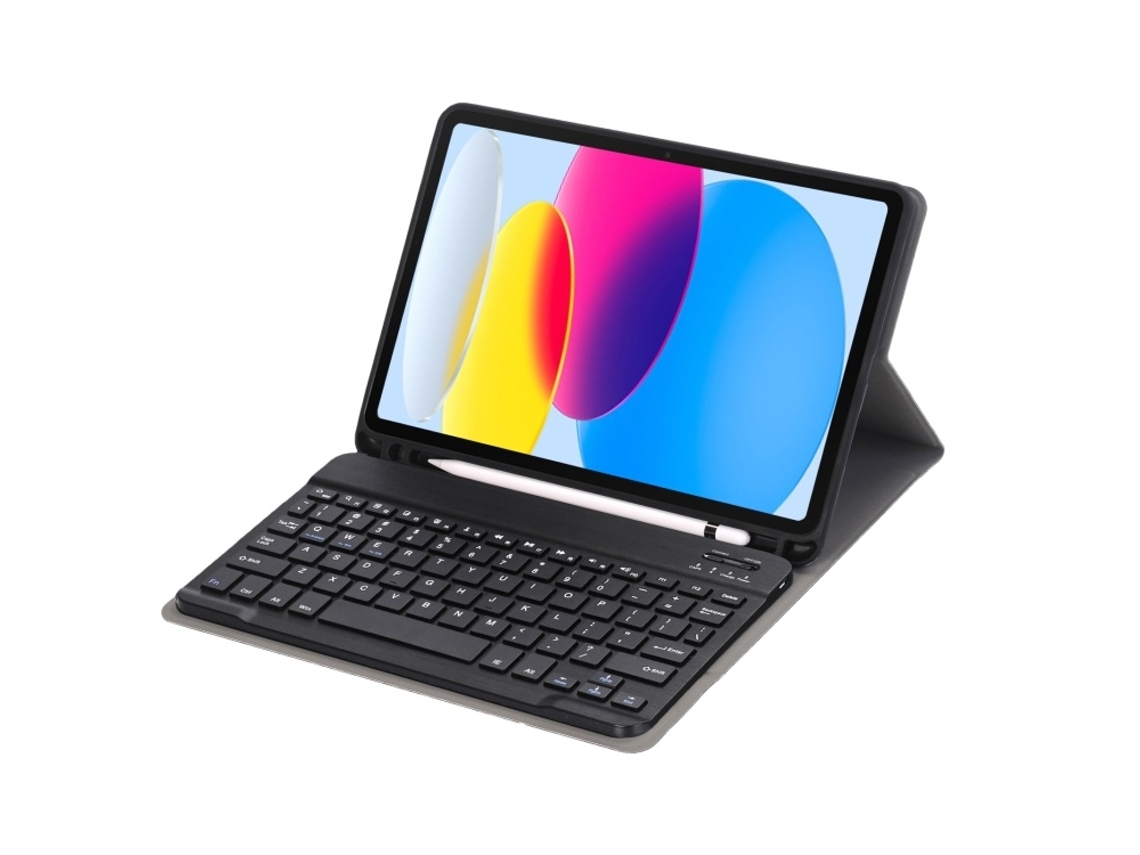 Capa Com Teclado Bluetooth Slot Caneta Para Ipad 11a162025 Layout Pt