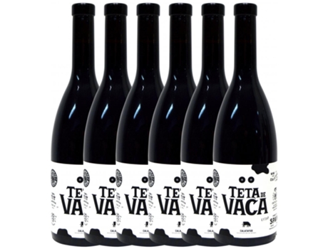 Vinho Vino DIVERTIDOS Vino Divertidos Teta De Vaca Tempranillo Calatayud (0.75 L - 6 unidades)