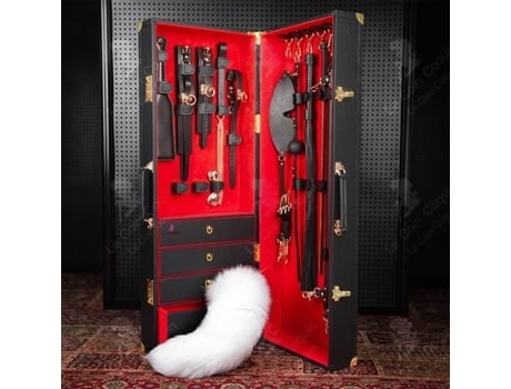 Lcc® A Primeira Camada De Traje De Bondage Em Couro De Vaca Sm Formação Casais Flertando Brinquedos Sexuais Produtos Para Adultos