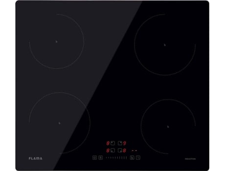 Placa de Indução FLAMA 9075FL (60 cm - Elétrica - Preto)