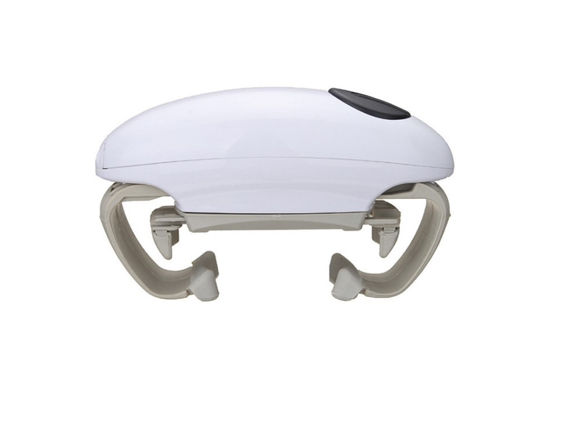 Abridor de latas elétrico Slowmoose Black: utensílio de cozinha resistente para selar latas.