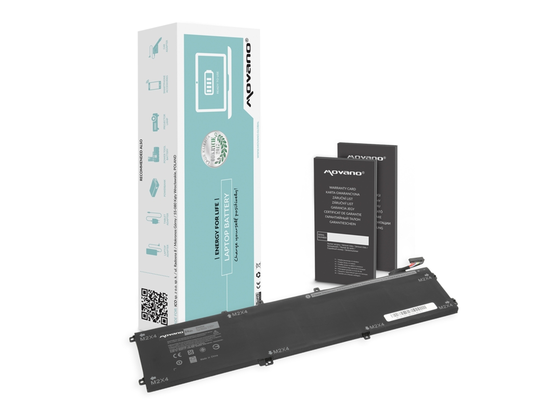 Bateria Movano para Dell Xps 15 9550 Precision 5510 7368 Mah
