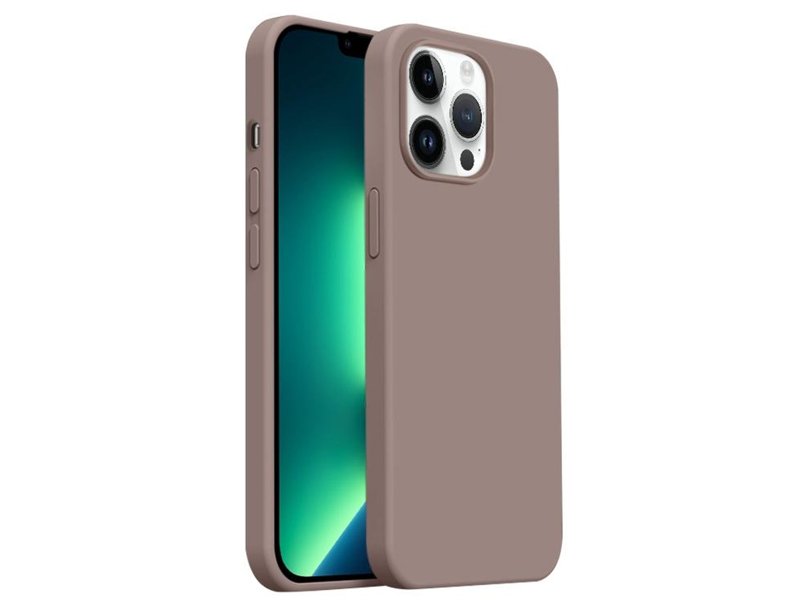 Capa De Silicone Líquido Ultra Fina Para Iphone 13 Pro Max - Cobertura Total - Magsafe