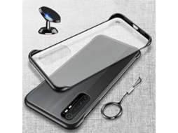 Kit Suporte Magnético Carro Capa Invisible Bumper Xiaomi Mi Note 10 Lite