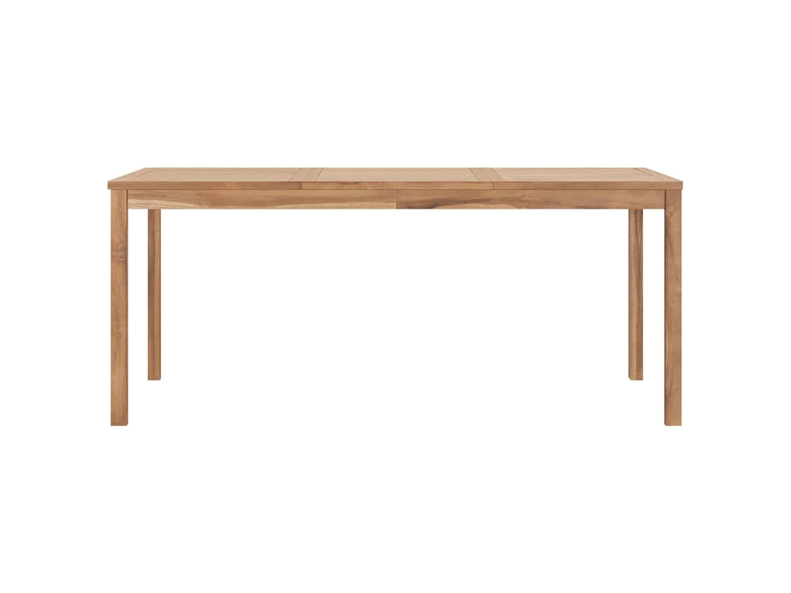 Mesa Jantar Jardim 180x90x77 Cm Madeira Teca Maciça MAISON EXCLUSIVE