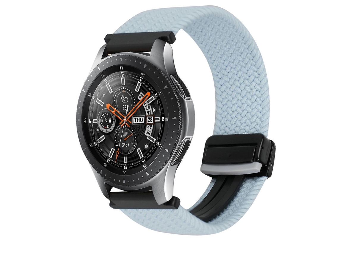 Pulseira De Relógio Trançada Com Fecho Magnético De 22 Mm