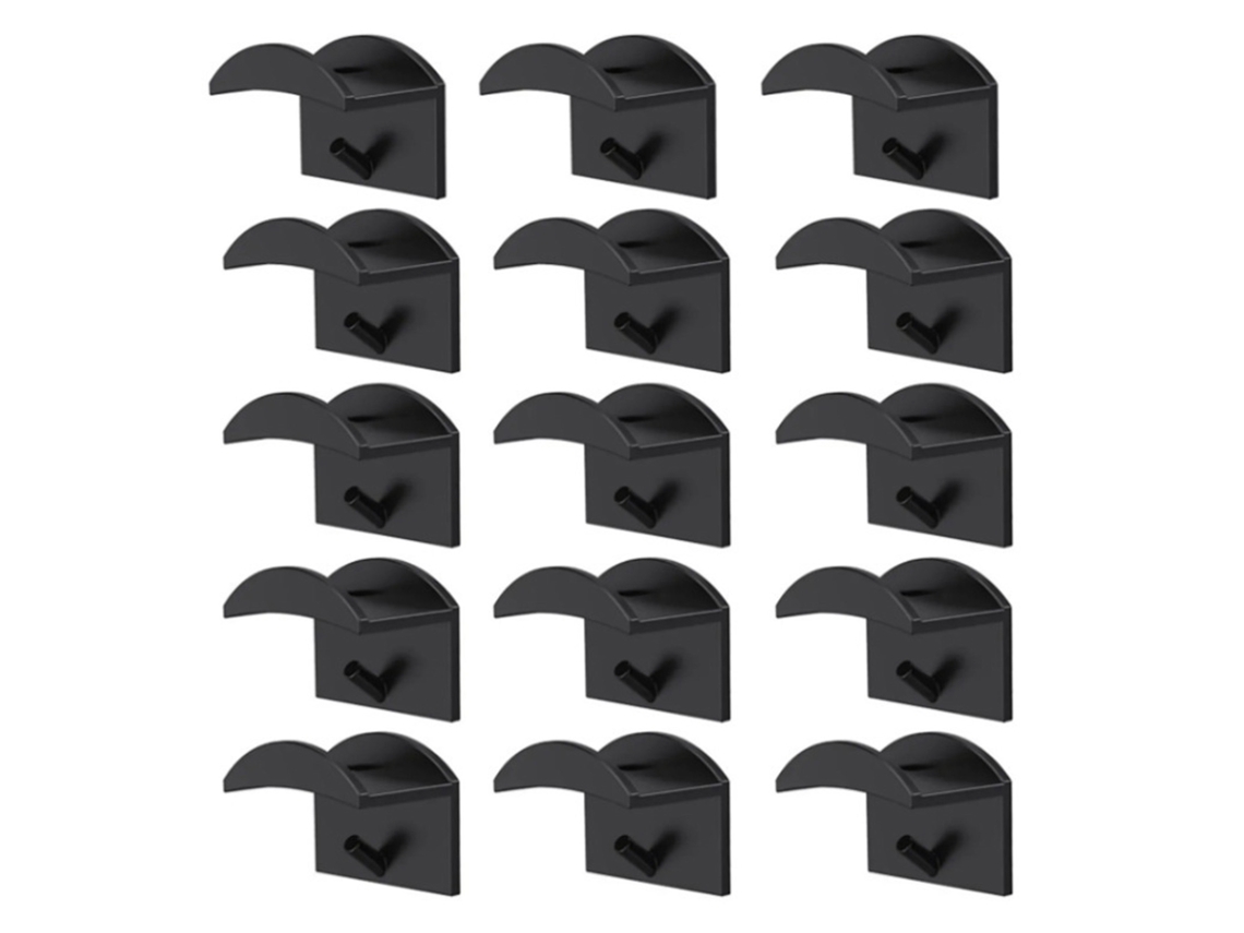 Gancho De Sombrero Adhesivo Sin Agujeros Multifuncional Organizador De Plástico Para Hogar