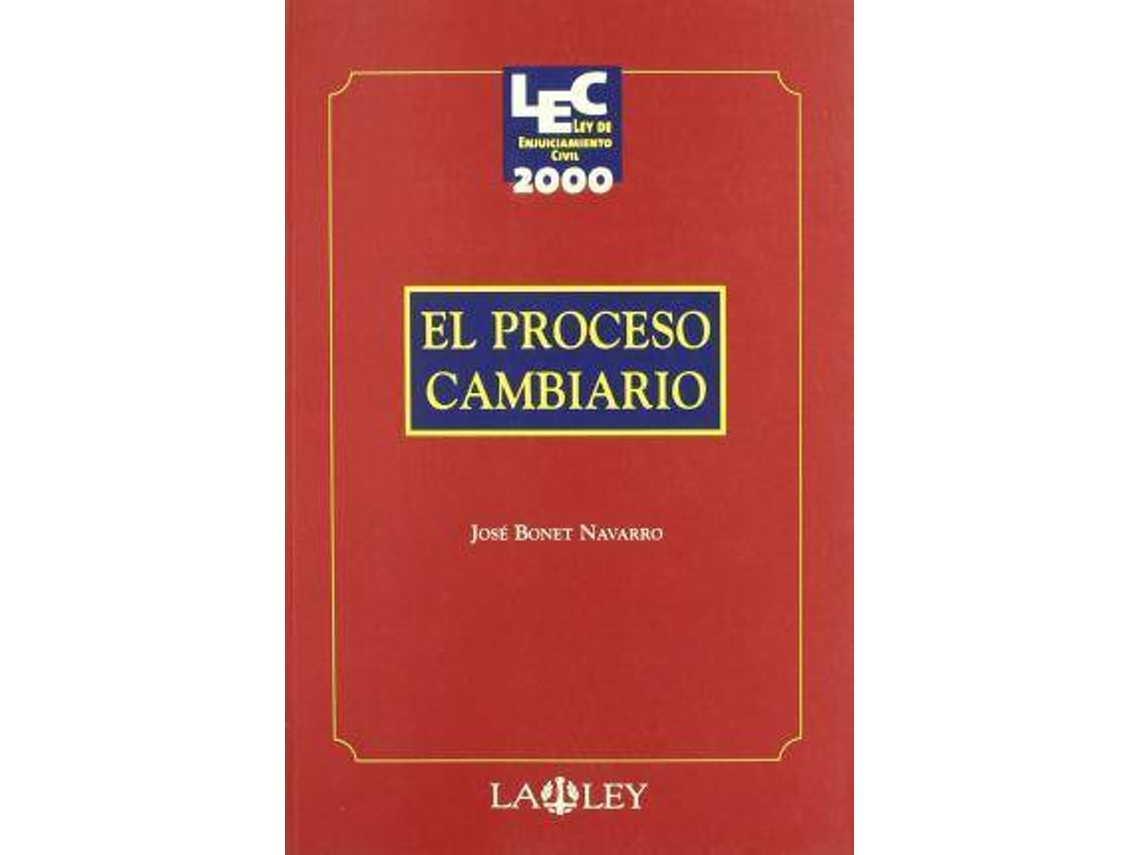 Livro El Proceso Cambiario de José Bonet Navarro (Espanhol - Capa Dura)