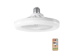 2026 lâmpada de Teto com Ventilador Silencioso, 3 Velocidades, Controle Remoto para Sala, Jantar, Quarto de Crianças, Casa Moderna