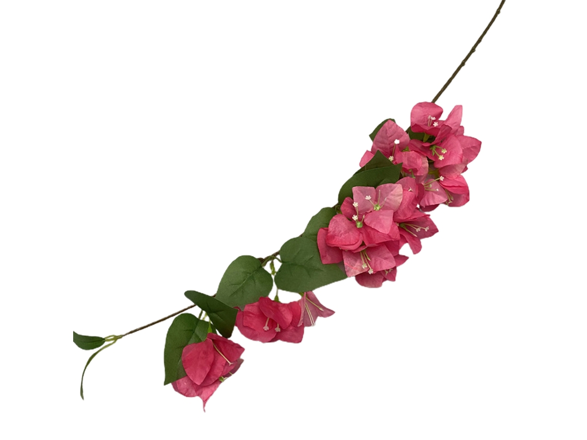 Laxiscreed Planta Artificial Bougainvillea Rosa Para Decoração De Interior Em Vaso Ou Parede