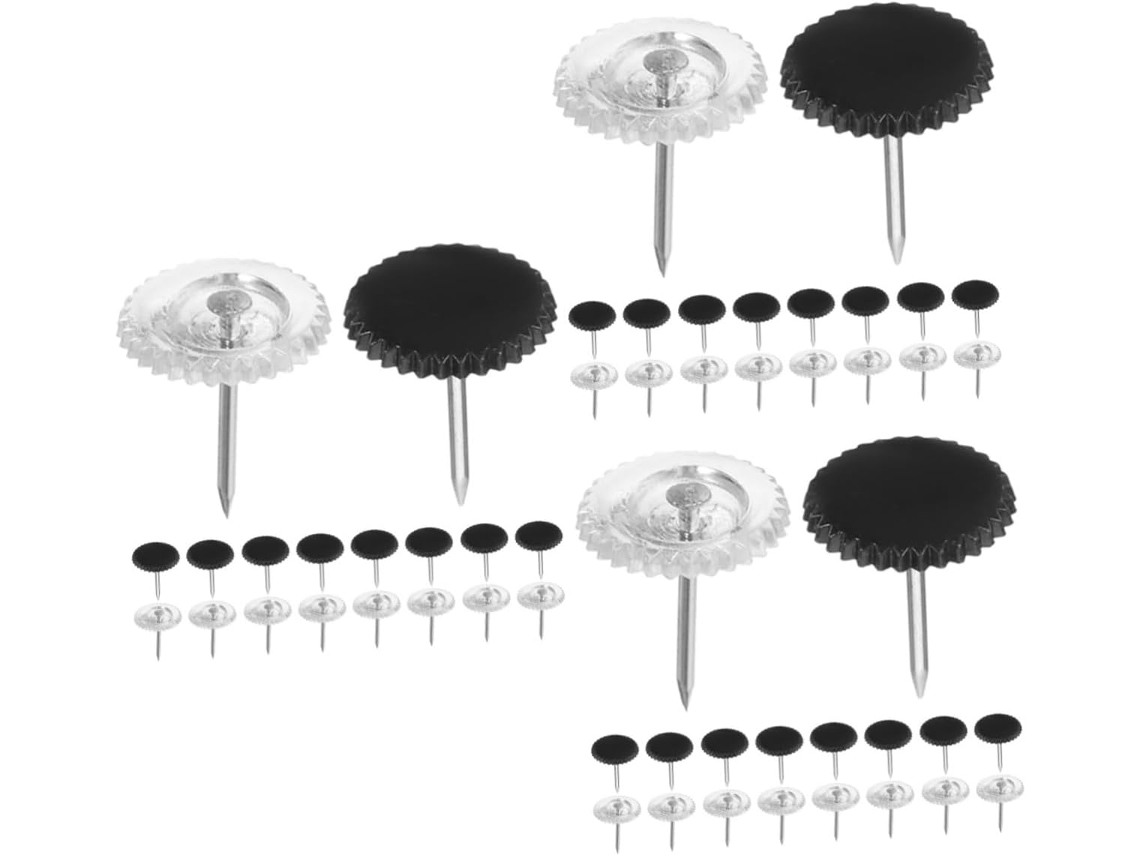 Tachinhas Transparentes Série 3 Para Escritório, Artesanato E Murais,