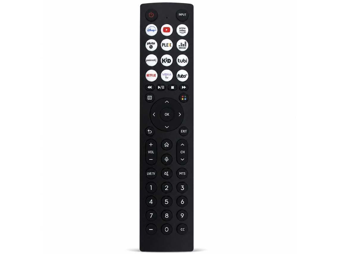Comando À Distância Para Tv Compatível Com Hisense Erf2b36h, Sem Configuração, Sem Controlo Por Voz