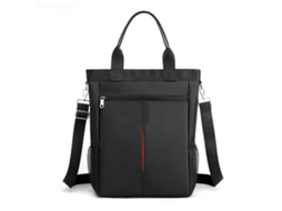 Bolsa para Laptop Homem de Negócio Oxford Casual Mala Transversal 14 Polegadas Preta S