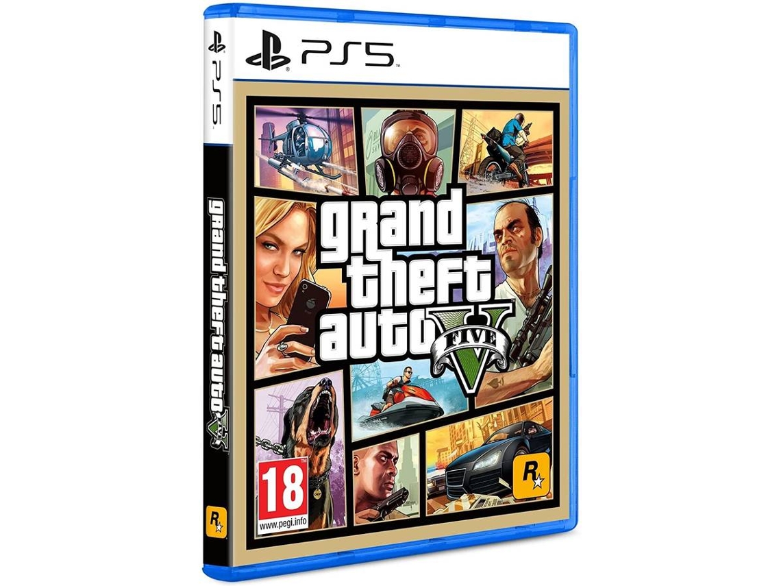 Jogo gta 5 (grand theft auto v) (ps5) usado rus sub playstation 5 jogar  jogos ps5 jogo de vídeo-game-consoles usado caixa de jogo - AliExpress