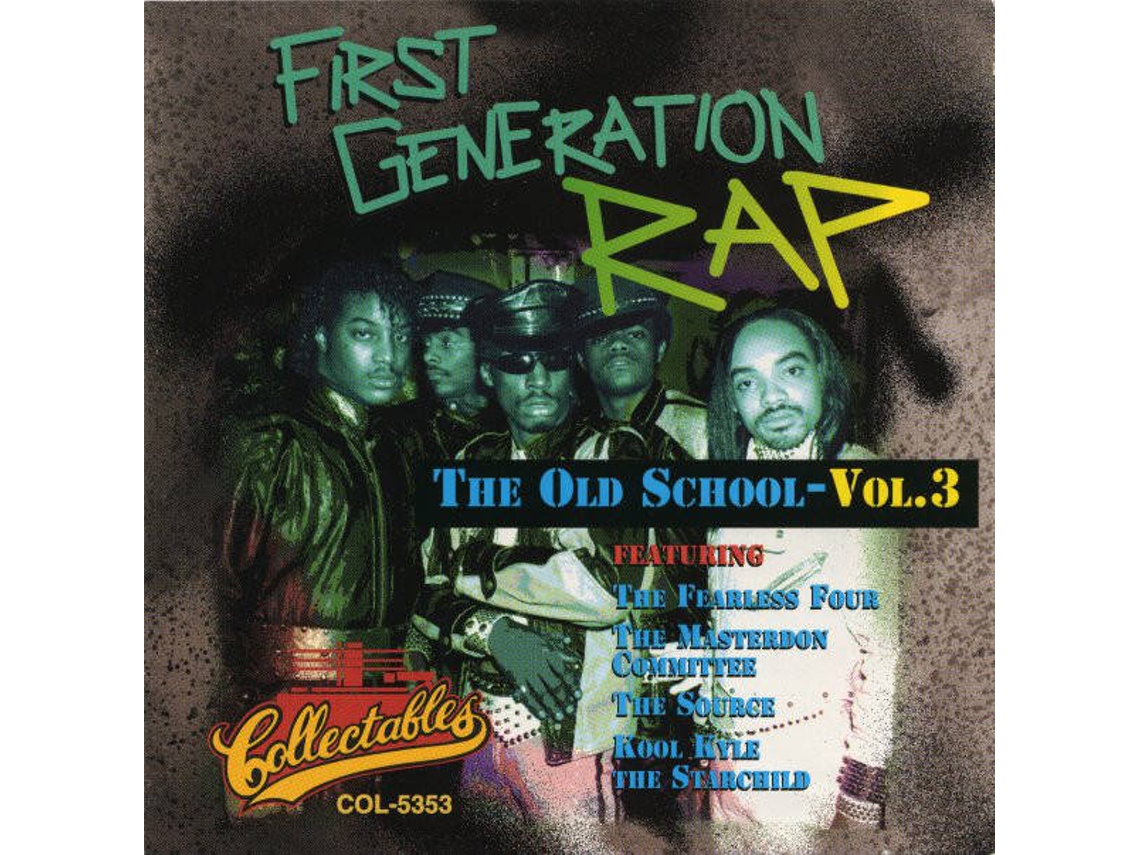 CD First Generation Rap: The Old School - First Generation - Virgin XXV Years (1CDs)