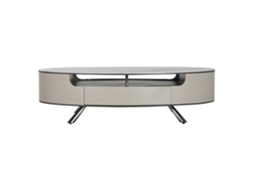 Mesa de centro em aço bege com detalhes em mármore, 140x75x40cm ALEXANDRA HOUSE LIVING