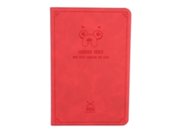 Capa Protetora Para Ipad Mini 4 Anti-rajada Capa Flip De Cobertura Completa Vermelho Brilhante