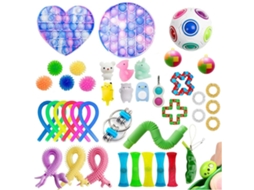 Primerox conjunto de Brinquedos Sensoriais para Descompressão 41 Peças para Crianças e Adultos